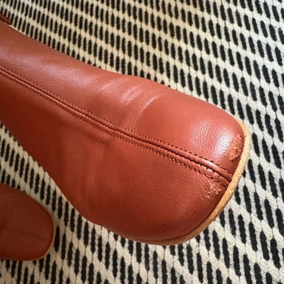 Everlane The Day Genuine Leather Ankle Boot in Brick - Sz 8.5. Great condition! - Picture 9 of 12